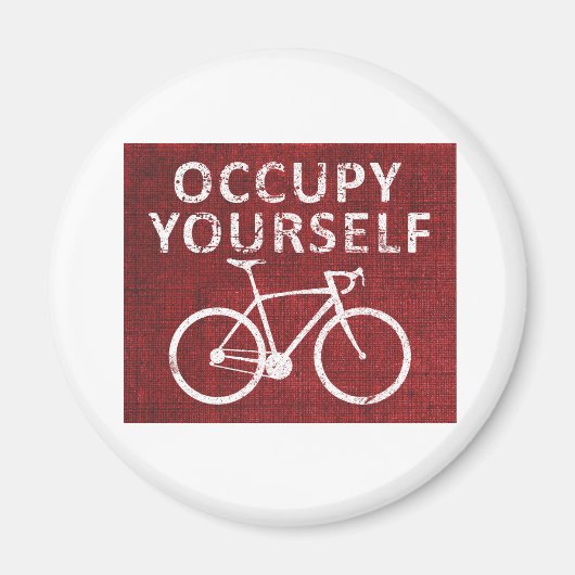 Bezet uzelf magneet (Voorkant)