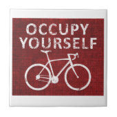 Bezet uzelf tegeltje (Voorkant)