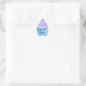 bezeten cupcake ster sticker (Tas)