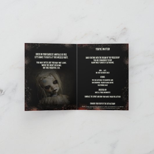 bezeten pop volwassen Halloween (Binnen)