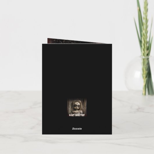 bezeten pop volwassen Halloween (Achterkant)