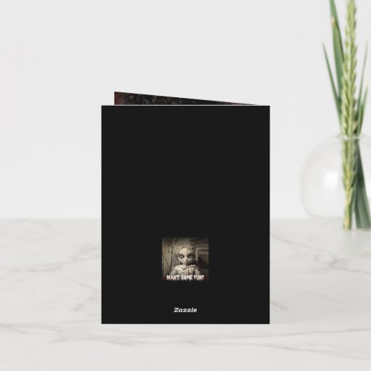 bezeten pop volwassen Halloween (Achterkant)