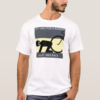 bezetten de wandstraat - neem je fiets mee! t-shirt