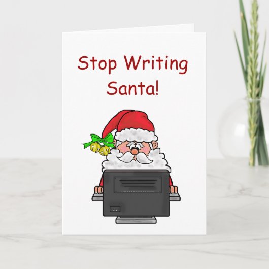 Bezetten van de Noordpool Kerst Kaart (Voorkant)