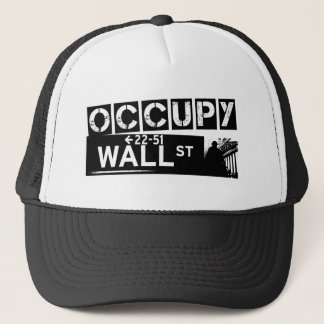bezetting-shirt-wit trucker pet