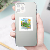Bezienswaardige straten van de oude stad Mazatlan Sticker (Telefoon)