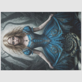 Bezienswaardigheden Alice in Wonderland Dark Decou Tissuepapier