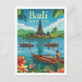 Bezienswaardigheden Bali Indonesia  Famous Travel  Briefkaart (Voorkant)