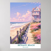 Bezienswaardigheden Bethany Beach, Delaware Seasho Poster (Voorkant)