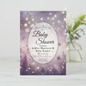 Bezienswaardigheden in Bloom Baby shower Kaart (Staand voorkant)