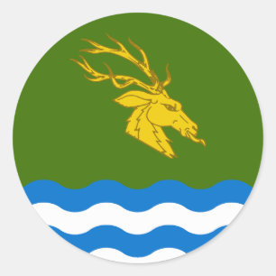 Bezienswaardigheden in Buckston-on-Eno Populace Ba Ronde Sticker