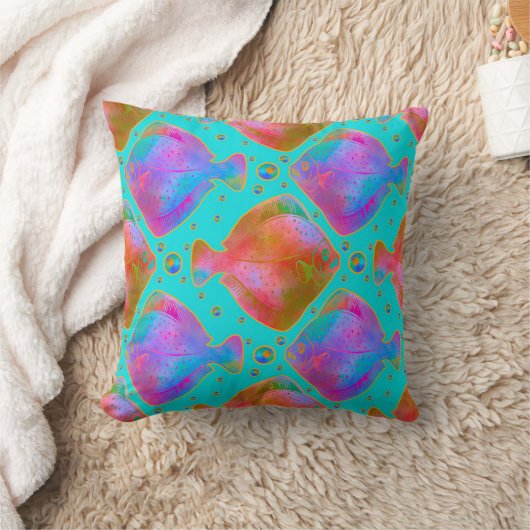 Bezienswaardigheden in de Tropical Rock Pools Kussen (Deken)