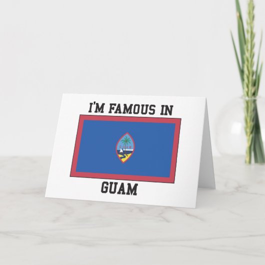 Bezienswaardigheden in Guam Kaart (Voorkant)