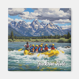 Bezienswaardigheden in Jackson Hole Wyoming Magneet
