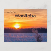 Bezienswaardigheden in Lake Audy Manitoba Briefkaart (Voorkant)