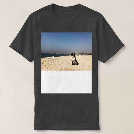 Bezienswaardigheden in Long Beach T-shirt (Design voorkant)