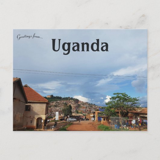 Bezienswaardigheden in Mutungo Uganda Briefkaart (Voorkant)