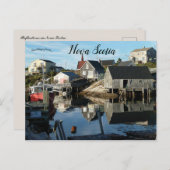 Bezienswaardigheden in Nova Scotia Briefkaart (Voorkant / Achterkant)