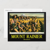 Bezienswaardigheden in Puyallup Valley,  Briefkaart (Voorkant / Achterkant)