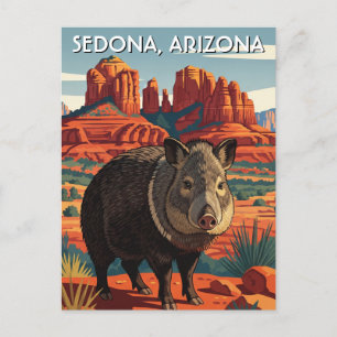 Bezienswaardigheden in Sedona Arizona Travel Verti Briefkaart