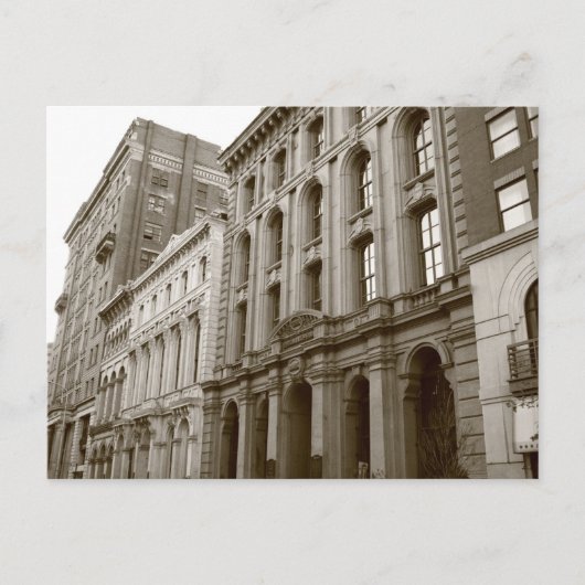 Bezienswaardigheden in Sepia Tones Briefkaarten (Voorkant)