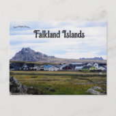 Bezienswaardigheden in Stanley Falkland Islands Briefkaart (Voorkant)