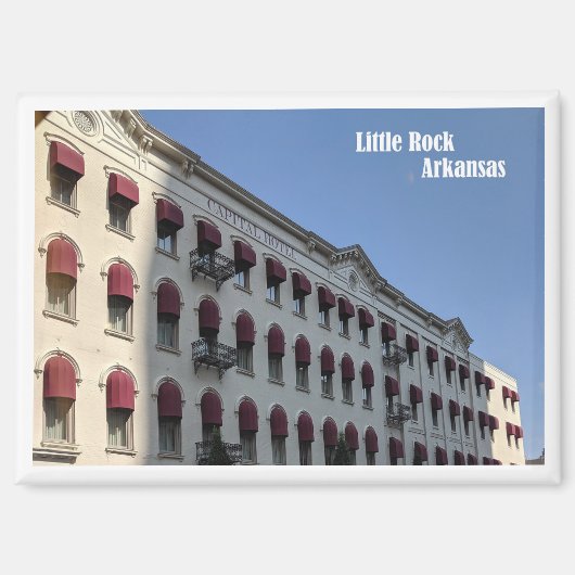 Bezienswaardigheden - Little Rock Arkansas Magneet (Voorkant)