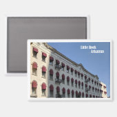 Bezienswaardigheden - Little Rock Arkansas Magneet (Voorkant / Achterkant)