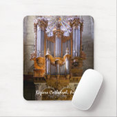 Béziers cathedraal organ mousepad - verticaal muismat (Met muis)