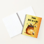 Bezig als bijen notitieboek (Binnen)