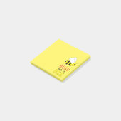 Bezig als bijen post-it® notes (Schuin)