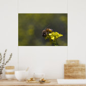 Bezig als bijen poster (Keuken)