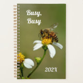 Bezig als honingbijen planner (Voorkant)