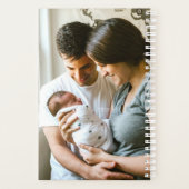 Bezig als Moeder Motivatie Bericht Floral Chalk Planner (Achterkant)