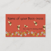 Bezig, helder, handig design visitekaartje (Voorkant)