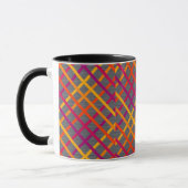 Bezig met Bright Stripes Mok (Links)
