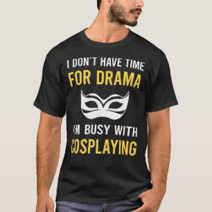 Bezig met cosplay cosplay t-shirt