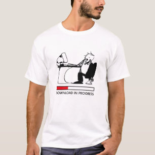 Bezig met downloaden t-shirt