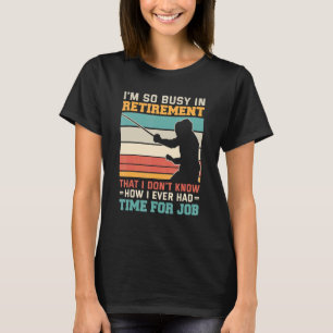 Bezig met het afschermen van gepensioneerde fencer t-shirt