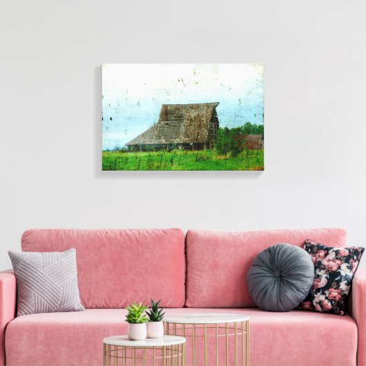 Bezig met het bekijken van betere dagen canvas afdruk (Insitu (Woonkamer))