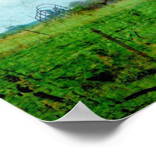 Bezig met het bekijken van betere dagen poster (Hoek)