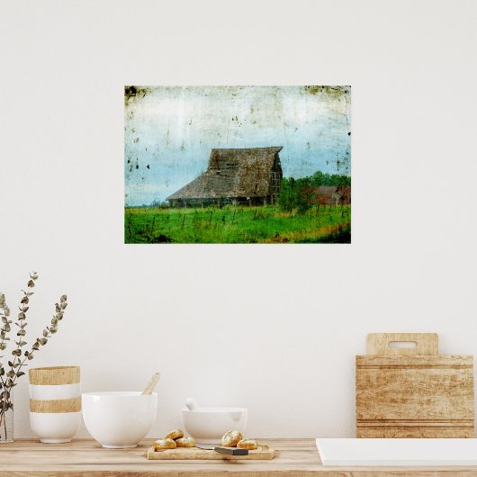 Bezig met het bekijken van betere dagen poster (Keuken)