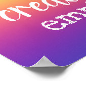 Bezig met het bouwen van mijn creatieve Rijk-regen Poster (Hoek)