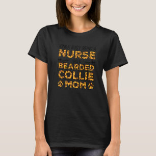 Bezig met het dragen van een zuster Dog-moeder - g T-shirt