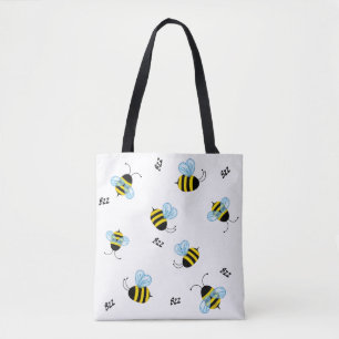 Bezig met het kopen van broedbijen tote bag