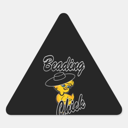 Bezig met het lezen van chick #4 sticker (Voorkant)