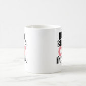 Bezig met het zijn van een kattenmoeder, kattencad koffiemok (Center)