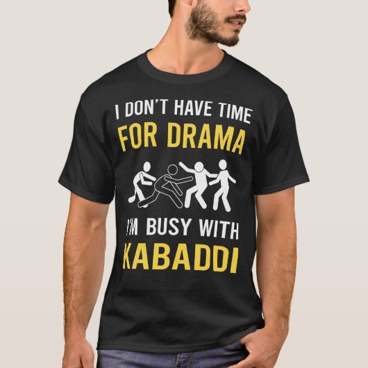 Bezig met Kabadi T-shirt (Voorkant)