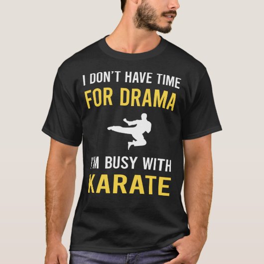 Bezig Met Karate T-shirt (Voorkant)