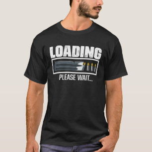 Bezig met laden Een ogenblik geduld. Humor van Pis T-shirt